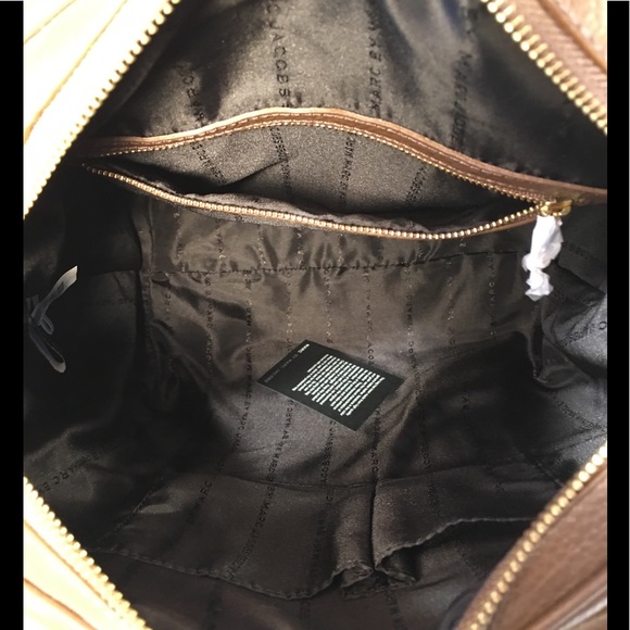 NWT Marc by Marc Jacobs Large Leather Side Pockets Satchel - Picture 6 of 7